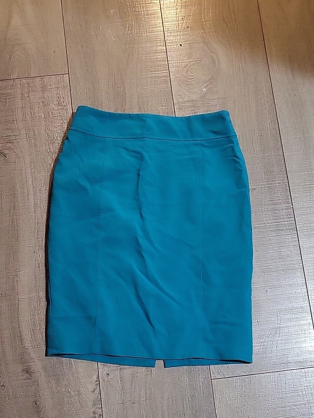 Loft Teal Pencil Skirt - Women's Classic Fit